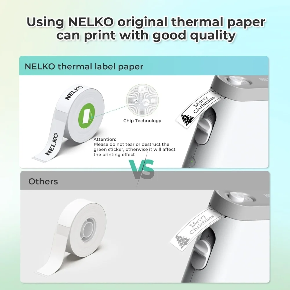 Nelko Bluetooth Label Maker
